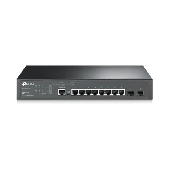 SWITCH 8 PORTAS 10/100/1000 E 2 SFP TL-SG3210 SP