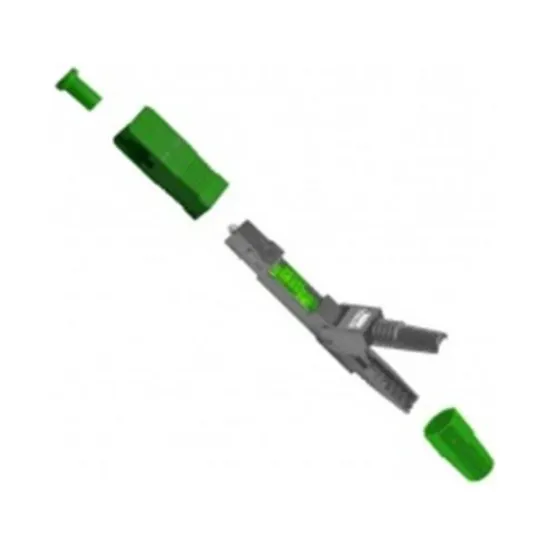 CONECTOR ÓPTICO DE CAMPO SC/APC VERDE - TRANSCEND - 10 PC SP