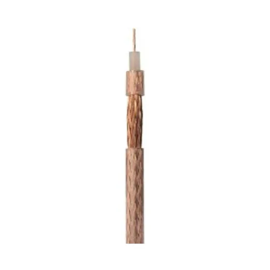 CABO COAXIAL 4MM 80% FLEXÍVEL CRISTAL COBRE NU- 100 M SP