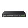 Switch Smart Hi-PoE com 28 portas Gigabit SMART S2128G-HPA 360W INTELBRAS SP