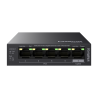 Switch 5 portas Gigabit Ethernet com 4 portas PoE+ S1005G-P INTELBRAS SP
