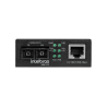 Conversor de mídia Gigabit Ethernet monomodo 20 km KGS 1120 INTELBRAS SP