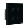 Interruptor touch inteligente Wi-Fi 4 teclas EWS 1004 INTELBRAS SP