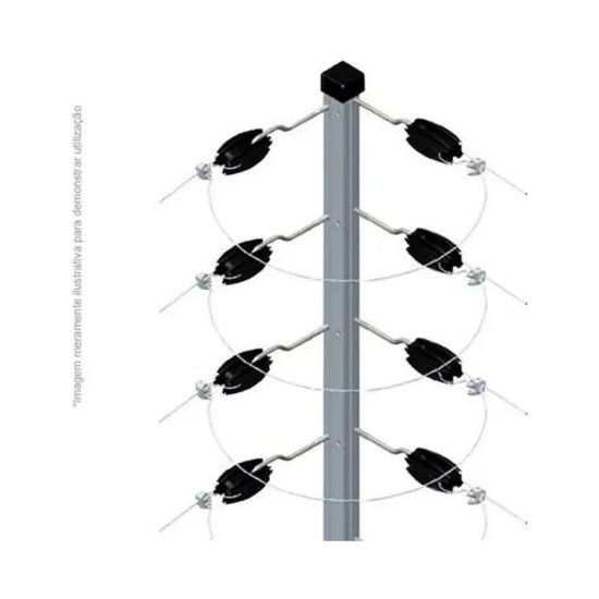 POWER HASTE CANTONEIRA 25X25 12 ISOLADORES 1M SP