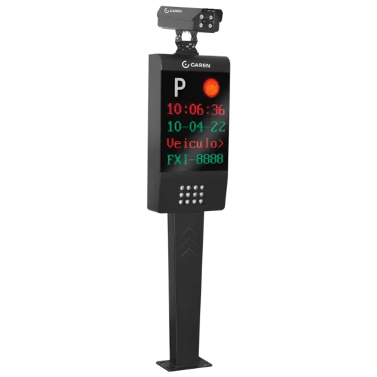 KIT TOTEM SINALIZADOR + CÂMERA LPR SP