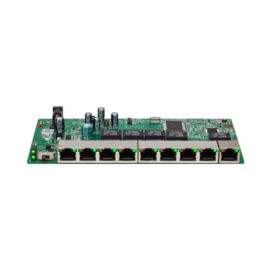 SWITCH POE REVERSO 8 PORTAS FAST 1 PORTA GIGABIT SF 910 PAC SP