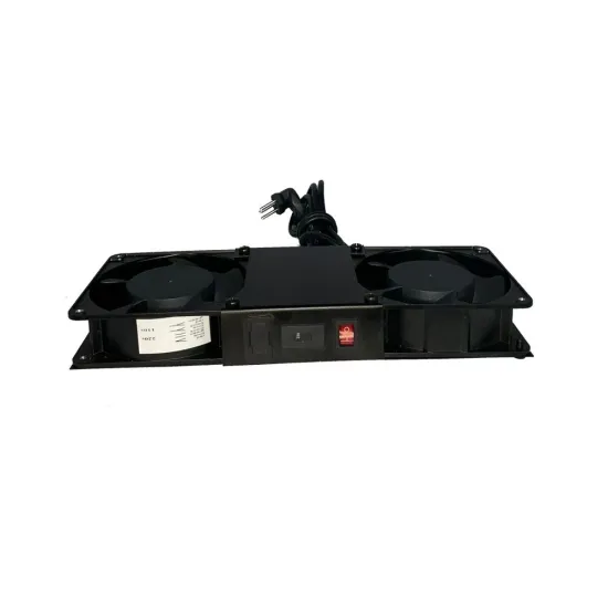 KIT VENTILAÇÃO 2 VENTILADORES P/ MINI RACK E RACK PISO SP