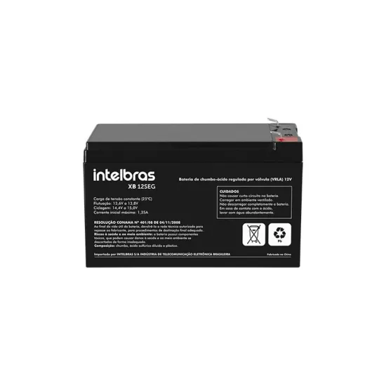 BATERIA VRLA 12V P/ SIST DE SEGURANCA - XB 12SEG SP
