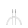 CABO USB-C PARA USB-C 1,2M PVC BRANCO EUCC 12PB SP