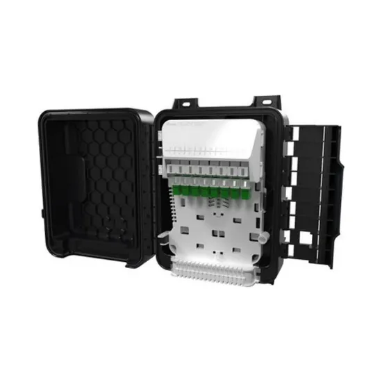 CAIXA TERMINAÇÃO ÓPTICA CTO 1X8 SC-APC COMPLETA FK STS SP