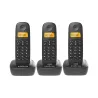 TELEFONE SEM FIO COM DOIS RAMAIS TS 2513 PRETO - STS SP