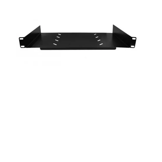 BANDEJA FRONTAL FIXA P / RACK PADRÃO 19'' 1U X 250 MM PRETO SP