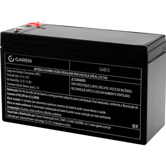 BATERIA CHUMBO-ÁCIDA REGULADA POR VÁLVULA (VRLA) 12V 7AH SP