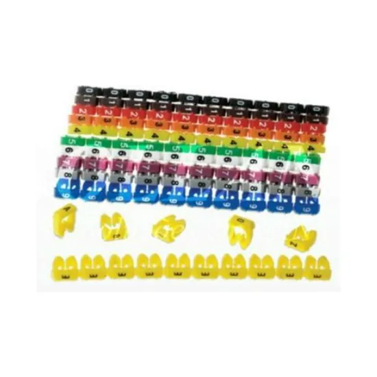 ANILHA DE IDENTIFICACAO 4-6MM 9 BR 10 PC SP