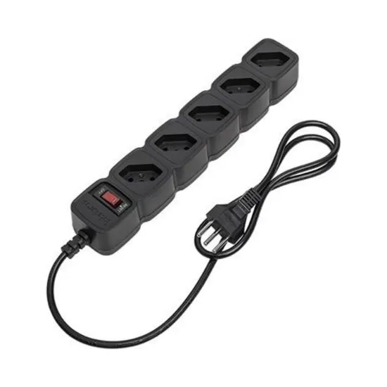 FILTRO DE LINHA PROTETOR 5 TOMADAS - EPE 205 PT - STS SP