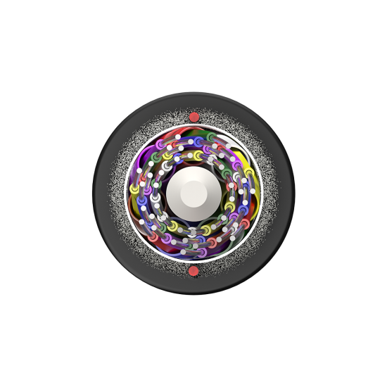 Cabo dielétrico para dutos CFOA-SM-DD-S 24FO NR INTELBRAS SP