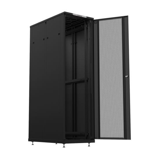 Rack de Piso Desmontável 44U 19’ x 1070mm com Porta Perfurada RPD 4417 PP INTELBRAS SP