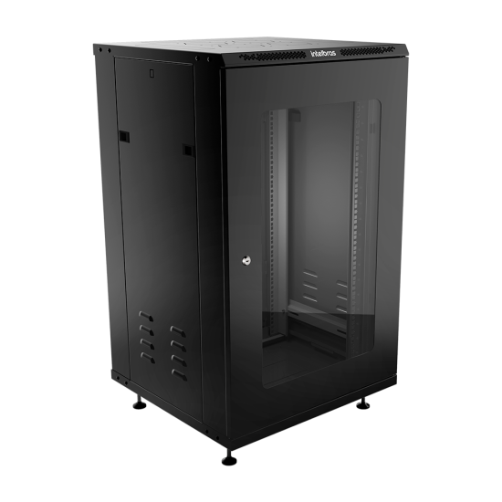 Rack de Piso Desmontável 20U x 570mm RPD 2057 INTELBRAS SP