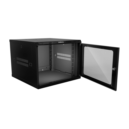 Mini Rack Desmontável de Parede 8U – 19” x 470mm MRD 847 INTELBRAS SP