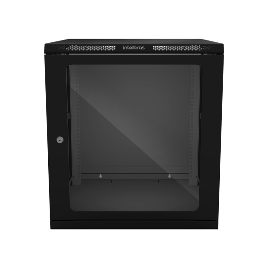 Mini Rack Desmontável de Parede 12U – 19” x 570mm MRD 1257 INTELBRAS SP