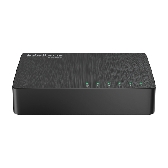 Switch Gigabit Ethernet de 5 portas S1005G INTELBRAS SP