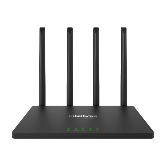 Roteador Wi-Fi 5 (dual band AC 1200) Wi-Force W5-1200F INTELBRAS SP