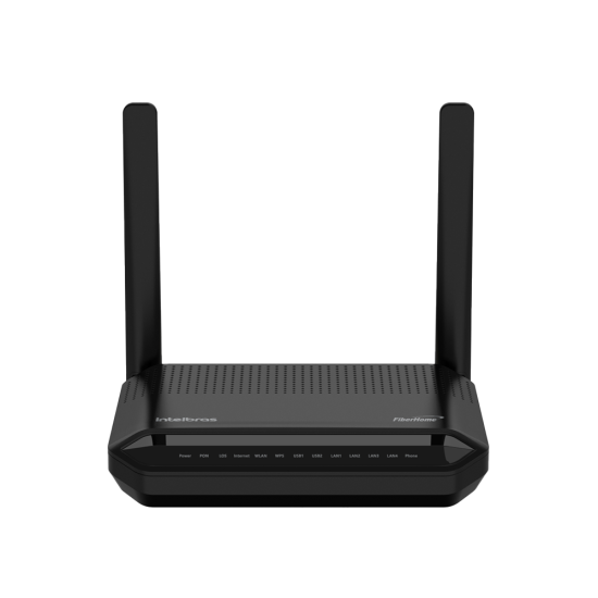 Modem Óptico PON LAN 4P USB 2P FXS 1P ONT HG6145F INTELBRAS SP