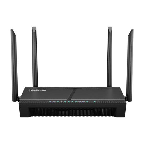 Modem Óptico PON LAN 4P FXS 1P USB 1P Wi-Fi 6 WiFiber AX 1800V INTELBRAS SP