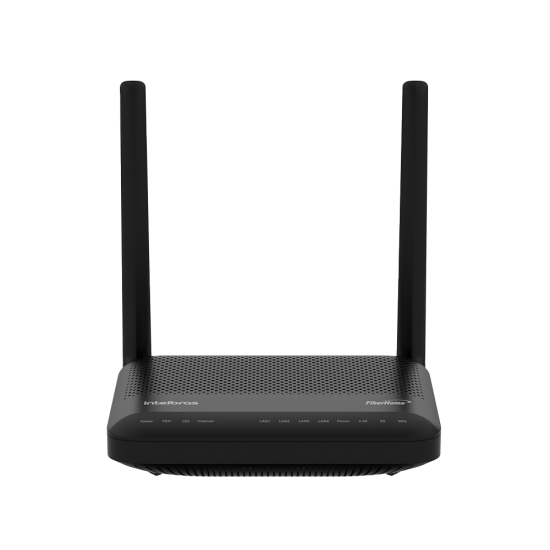 Modem Óptico PON LAN 4P FXS 1P ONT HG6145D2 INTELBRAS SP