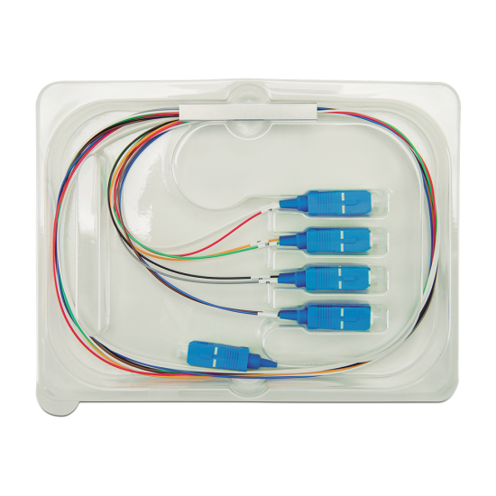 Splitter Óptico 1x8 com conector SC/UPC Balanceado XFS 181 INTELBRAS SP