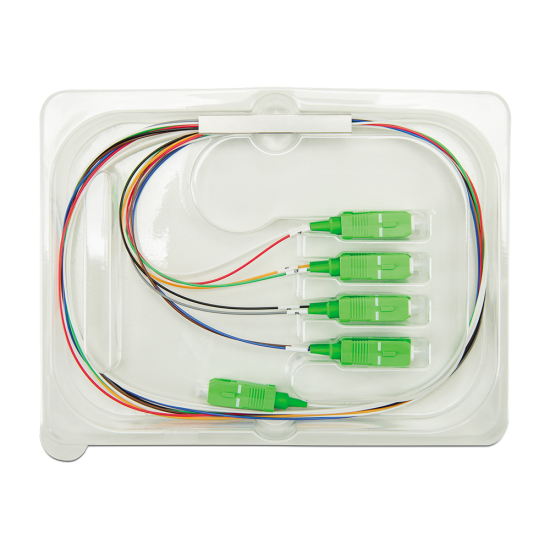 Splitter Óptico 1x8 com conector SC/APC Balanceado XFS 182 INTELBRAS SP