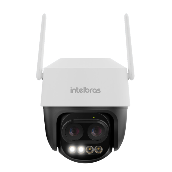 Câmera externa inteligente Wi-Fi Full HD 360° iM7+ Zoom Full Color INTELBRAS SP