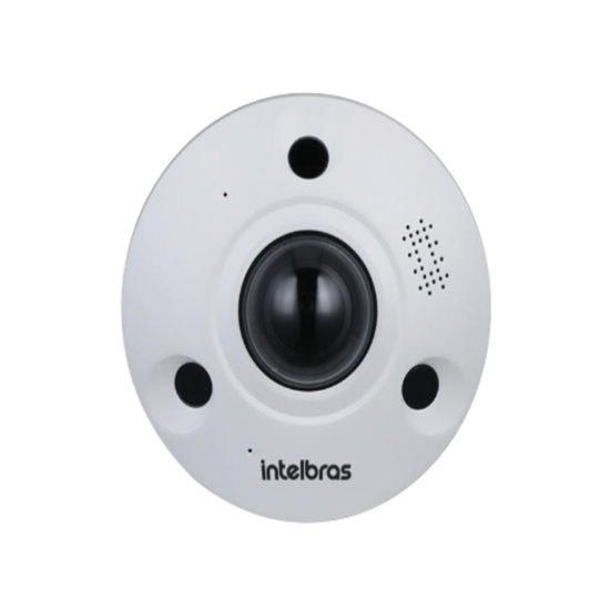Câmera Fisheye de alta resolução VIP 91210 F IA FT INTELBRAS SP