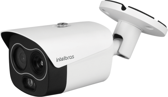 Câmera IP térmica híbrida com medidor de temperatura VIP 7220 TH FT INTELBRAS SP