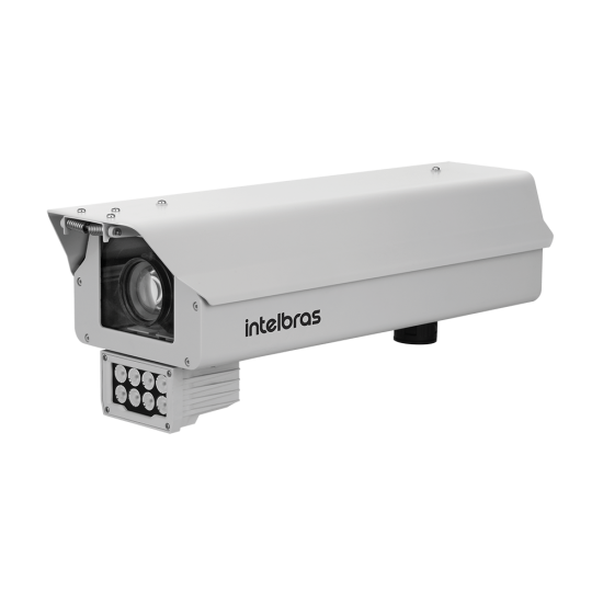 Câmera IP com leitura automática de placas VIP 93200 LPR IA FT G2 INTELBRAS SP