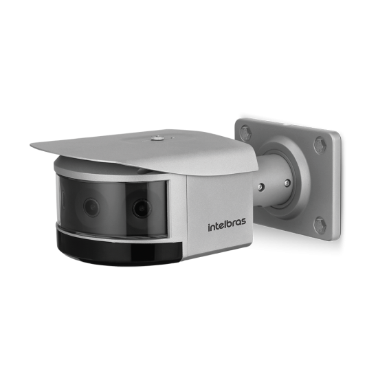 Câmera IP bullet com visão panorâmica VIP 9180 PAN+ FT INTELBRAS SP