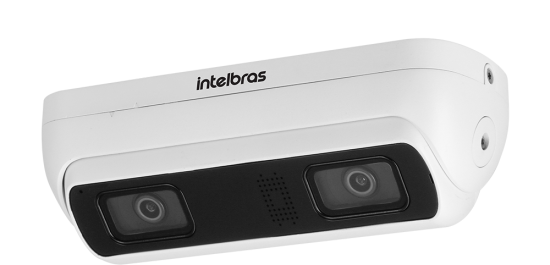 Câmera IP com resolução de 3 MP e análise comportamental VIP 9320 IA FT INTELBRAS SP