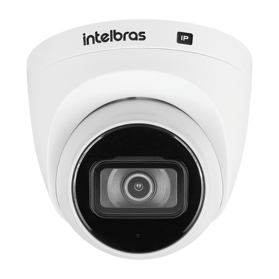 Câmera dome com resolução 4 MP VIP 3430 D IA INTELBRAS SP