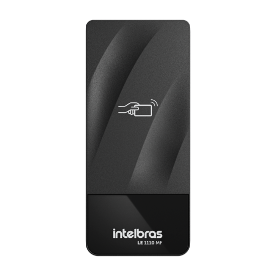 Leitor de cartão RFID 13,56 MHz LE 1110 MF INTELBRAS SP