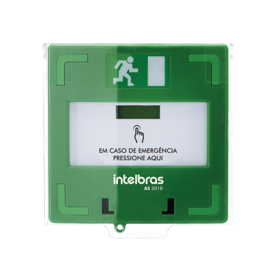 Acionador de emergência rearmável AS 2010 INTELBRAS SP