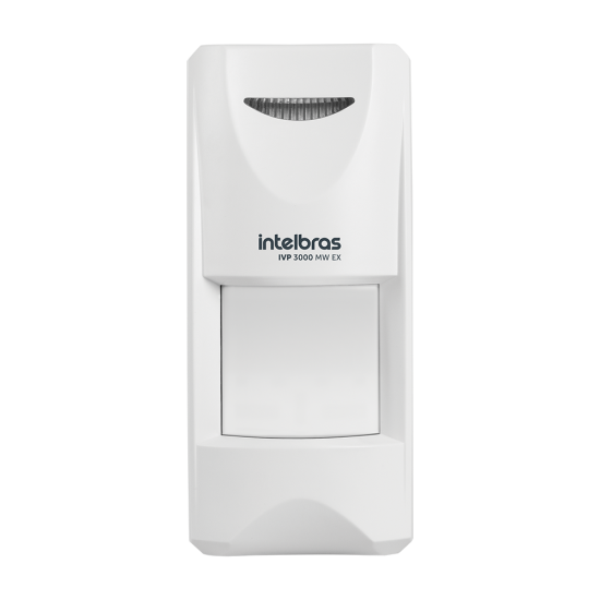 Sensor de movimento infravermelho com tripla tecnologia IVP 3000 MW EX INTELBRAS SP