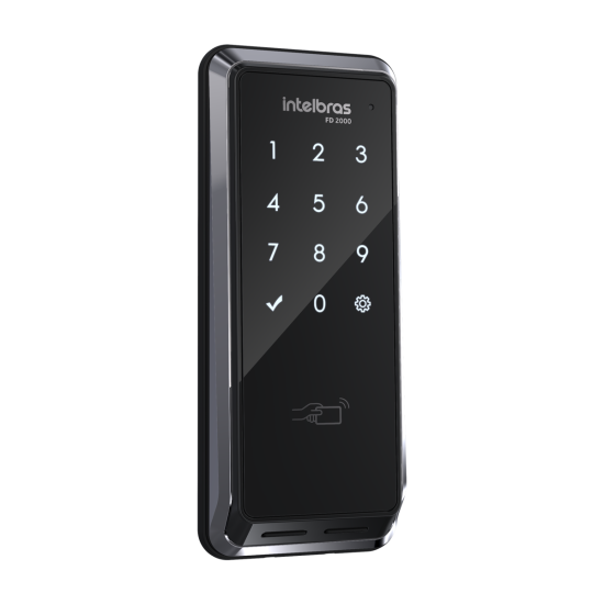 Fechadura digital de sobrepor FD 2000 INTELBRAS SP