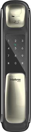 Fechadura Digital Push & Pull com biometria FR 630 INTELBRAS SP