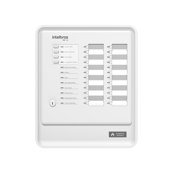 Central de alarme convencional CIC 12L INTELBRAS - 1 SP