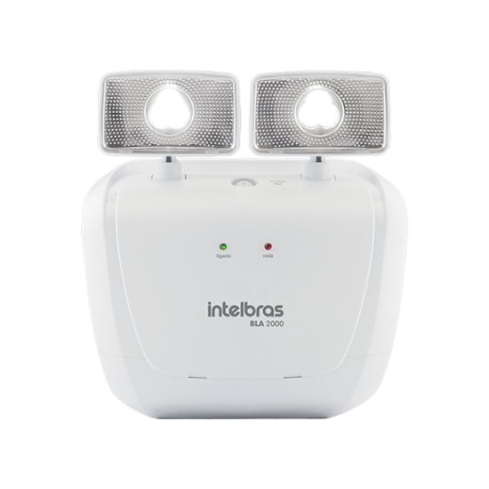 Bloco de iluminação de emergência 2000 lumens BLA 2000 INTELBRAS SP
