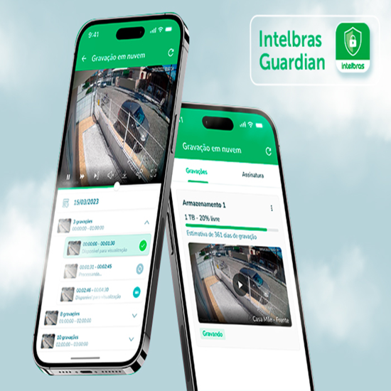 Gravação em nuvem para CFTV Intelbras Gravação em Nuvem INTELBRAS SP