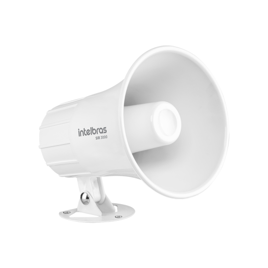 Sirene com fio 9 a 15 VDC/120 dB SIR 3000 INTELBRAS SP