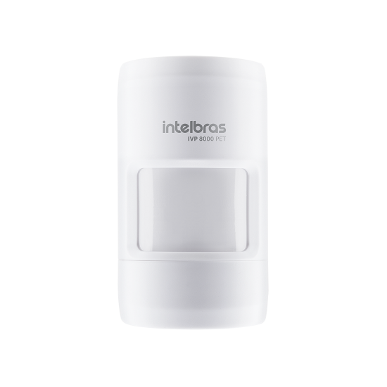 Sensor de movimento infravermelho passivo sem fio IVP 8000 PET INTELBRAS - 1 SP