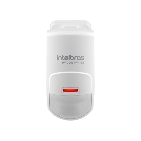 Sensor de movimento infravermelho com tripla tecnologia IVP 7001 MW PET INTELBRAS - 1 SP
