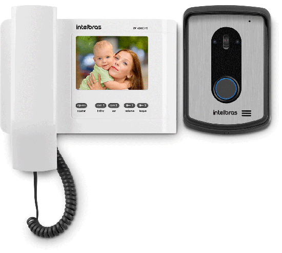 Kit videoporteiro IV 4010 HS INTELBRAS - 1 SP